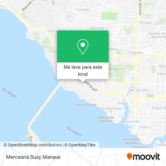 Mercearia Suzy mapa