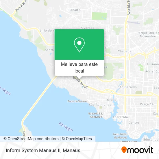 Inform System Manaus II mapa