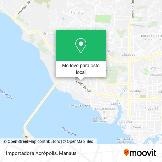 Importadora Acrópolis mapa