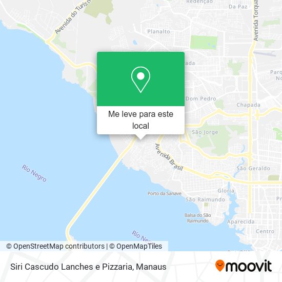 Siri Cascudo Lanches e Pizzaria mapa
