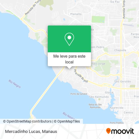 Mercadinho Lucas mapa