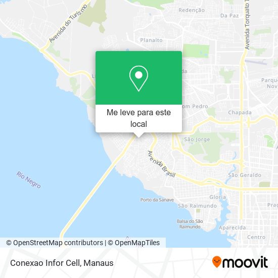 Conexao Infor Cell mapa