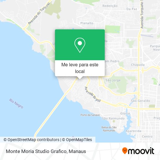 Monte Moria Studio Grafico mapa