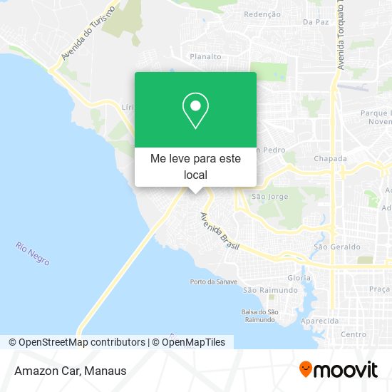 Amazon Car mapa