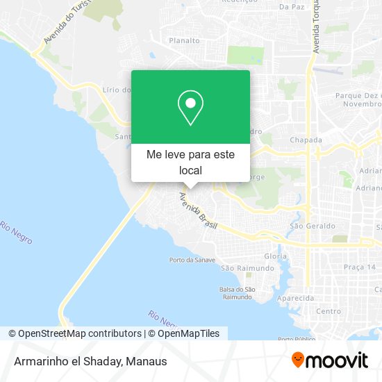 Armarinho el Shaday mapa