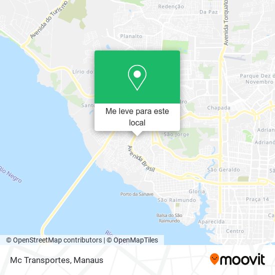 Mc Transportes mapa
