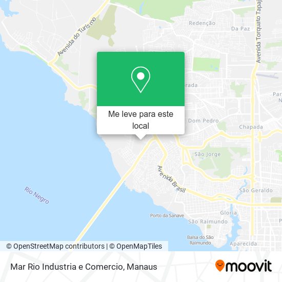 Mar Rio Industria e Comercio mapa