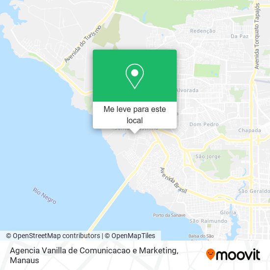 Agencia Vanilla de Comunicacao e Marketing mapa