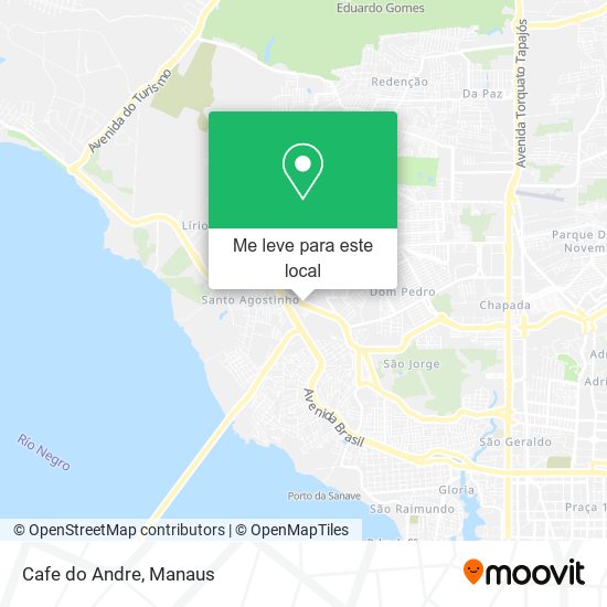 Cafe do Andre mapa