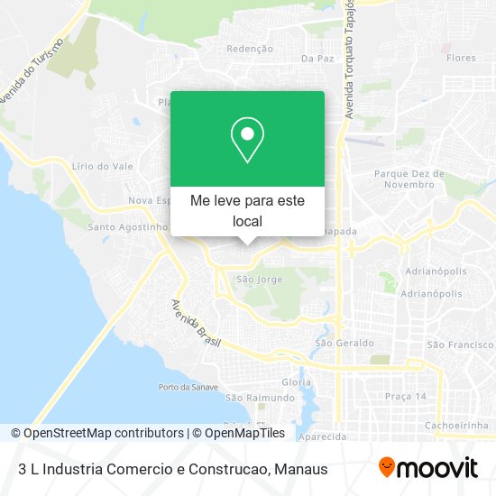 3 L Industria Comercio e Construcao mapa