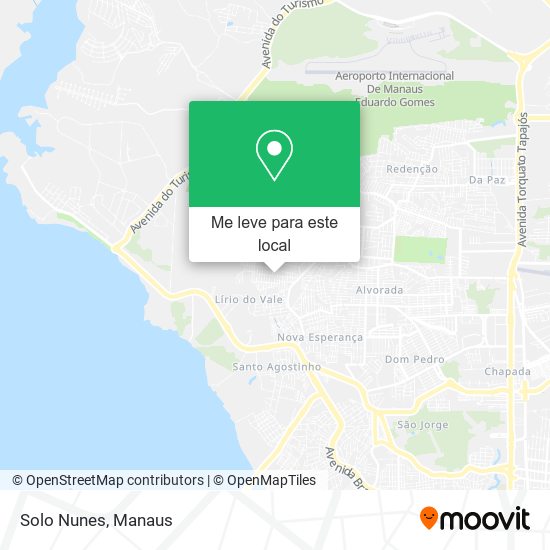 Solo Nunes mapa