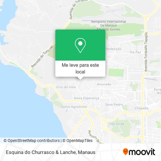 Esquina do Churrasco & Lanche mapa