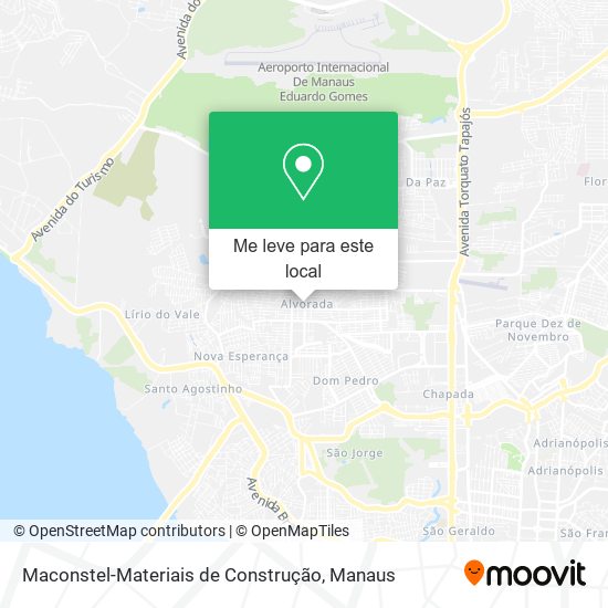 Maconstel-Materiais de Construção mapa