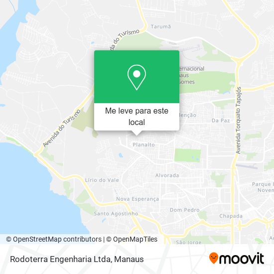 Rodoterra Engenharia Ltda mapa