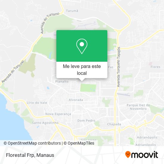 Florestal Frp mapa
