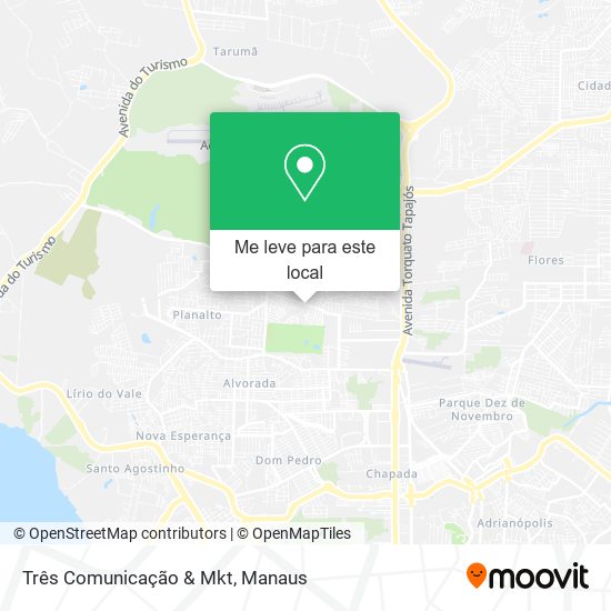 Três Comunicação & Mkt mapa