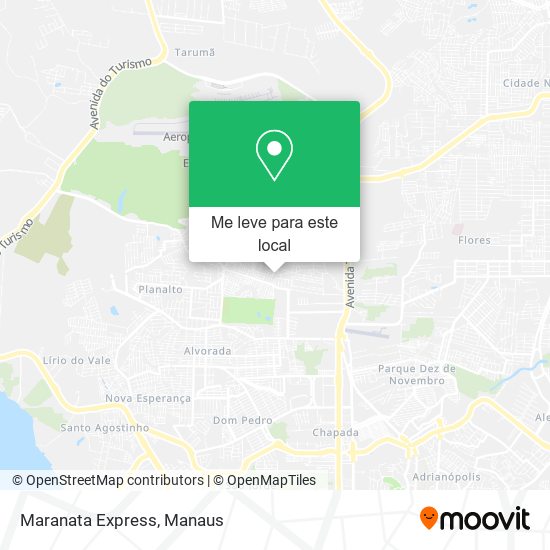 Maranata Express mapa