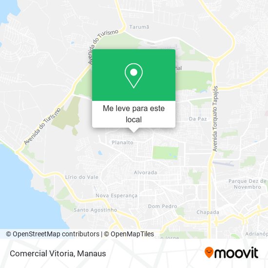 Comercial Vitoria mapa