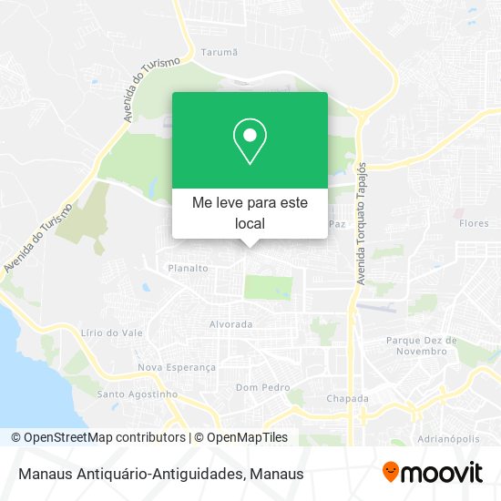 Manaus Antiquário-Antiguidades mapa