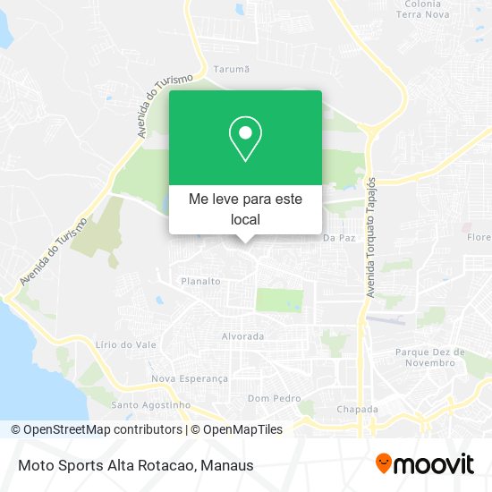Moto Sports Alta Rotacao mapa
