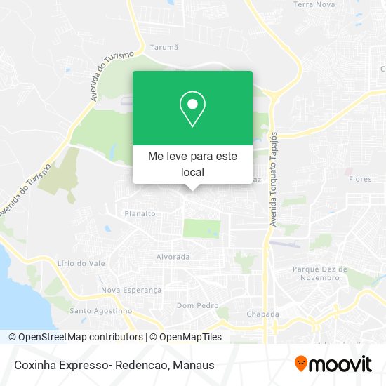 Coxinha Expresso- Redencao mapa