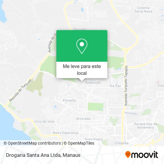 Drogaria Santa Ana Ltda mapa