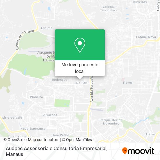 Audpec Assessoria e Consultoria Empresarial mapa