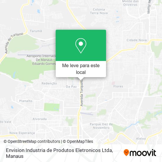 Envision Industria de Produtos Eletronicos Ltda mapa