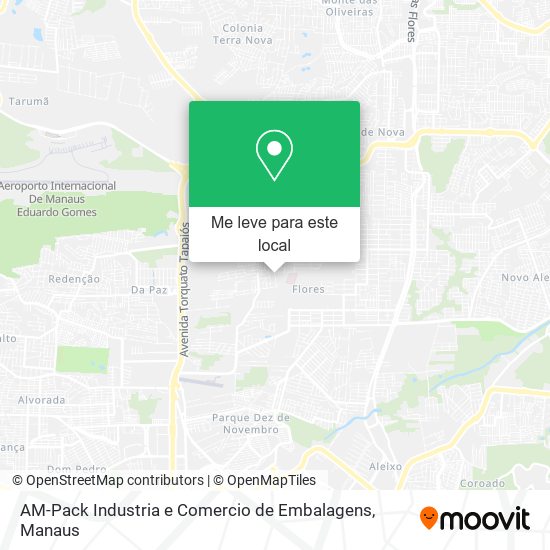 AM-Pack Industria e Comercio de Embalagens mapa
