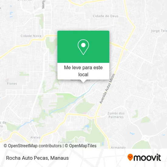 Rocha Auto Pecas mapa