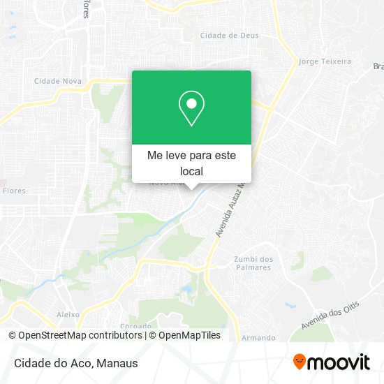 Cidade do Aco mapa