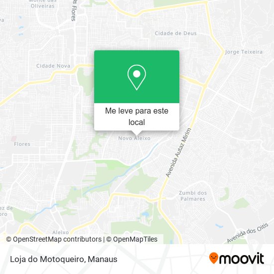 Loja do Motoqueiro mapa