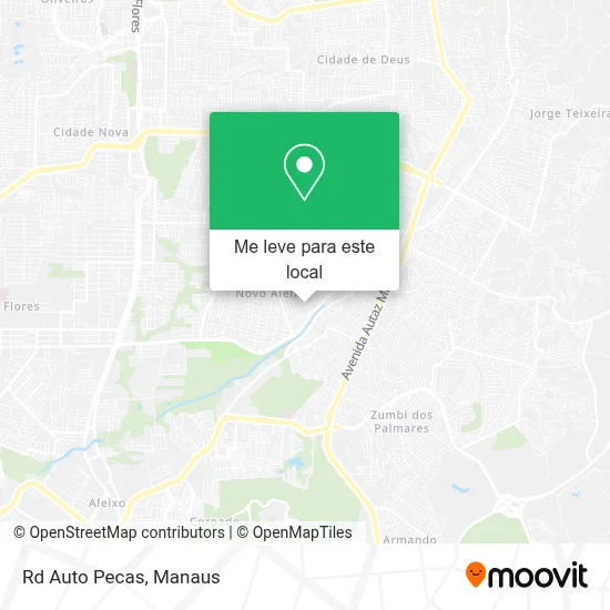 Rd Auto Pecas mapa