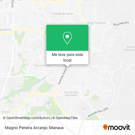 Magno Pereira Arcanjo mapa