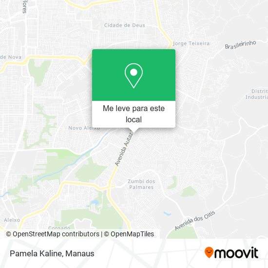 Pamela Kaline mapa