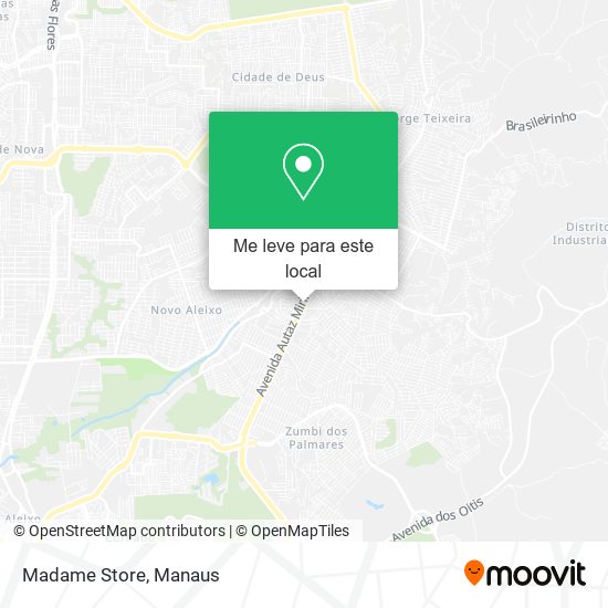 Madame Store mapa