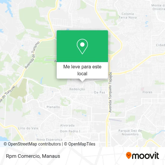 Rpm Comercio mapa