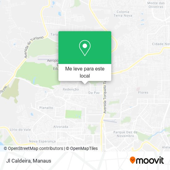 Jl Caldeira mapa