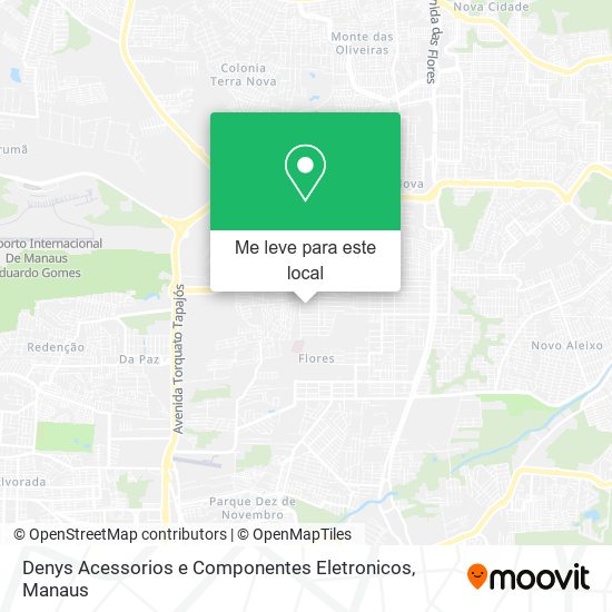 Denys Acessorios e Componentes Eletronicos mapa