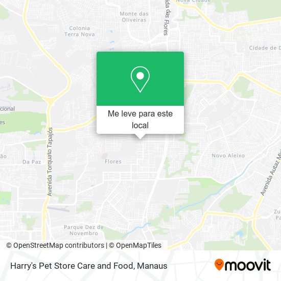 Harry's Pet Store Care and Food mapa