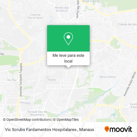 Vic Scrubs Fardamentos Hospitalares. mapa