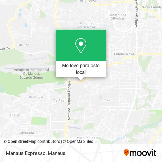 Manaus Expresso mapa