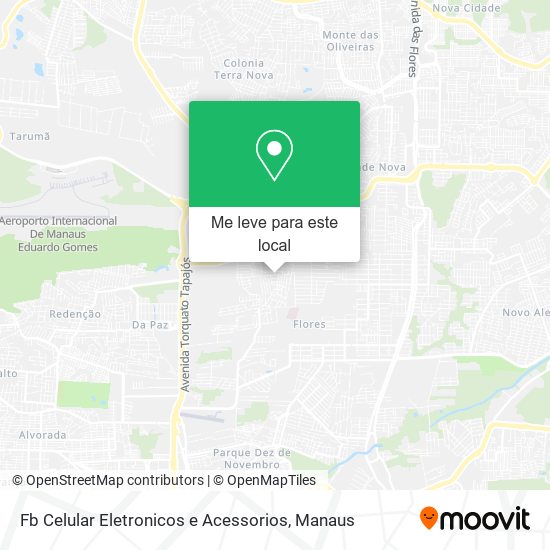 Fb Celular Eletronicos e Acessorios mapa