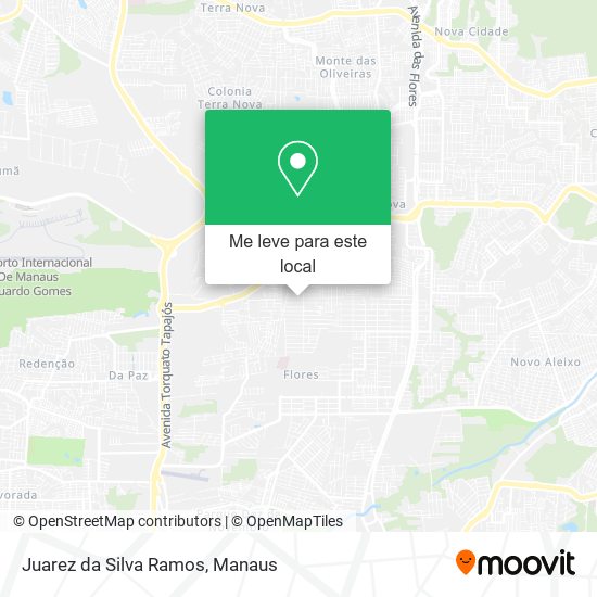 Juarez da Silva Ramos mapa