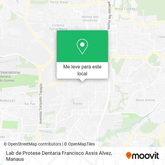 Lab de Protese Dentaria Francisco Assis Alvez mapa