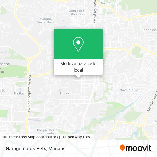 Garagem dos Pets mapa