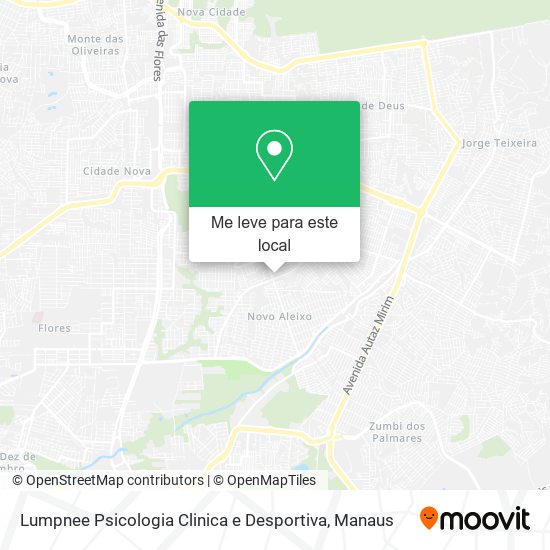 Lumpnee Psicologia Clinica e Desportiva mapa