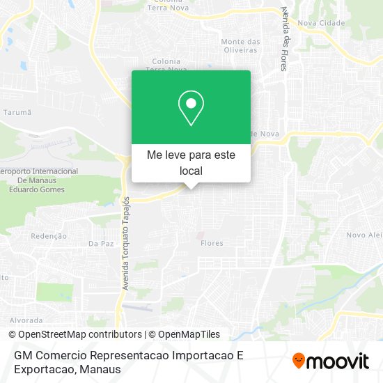 GM Comercio Representacao Importacao E Exportacao mapa