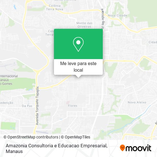 Amazonia Consultoria e Educacao Empresarial mapa