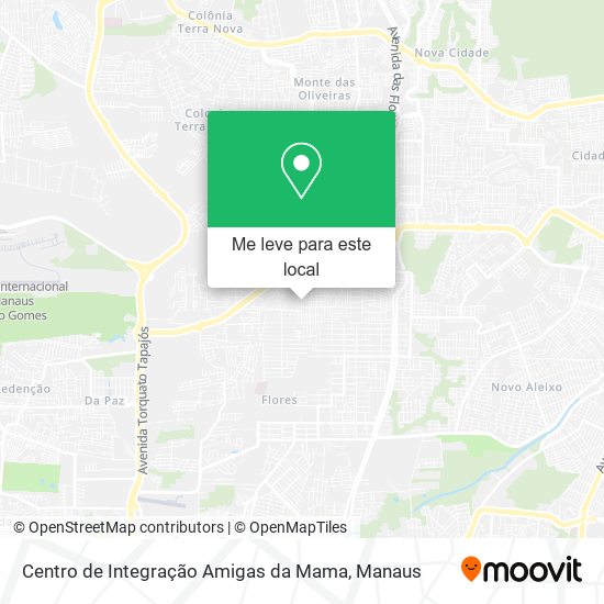 Centro de Integração Amigas da Mama mapa